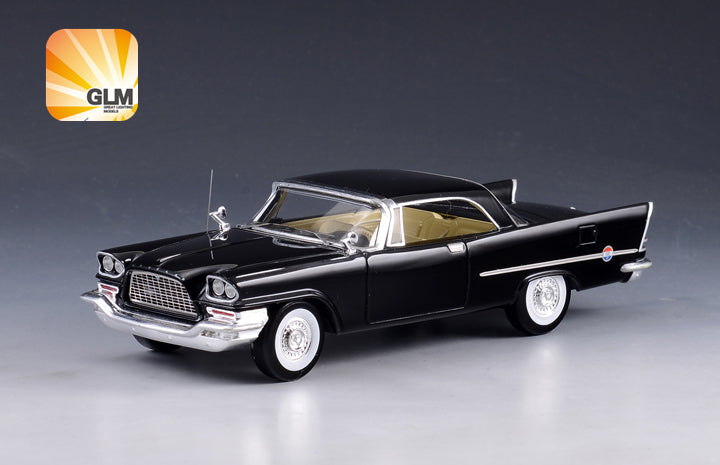 1957 Chrysler 300C Hardtop, Black - 1:43 GLM 130701