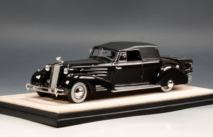 1934 Cadillac 452D V16 Victoria Convertible Coupe, Closed - Black (Pre-Order)