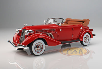 1935 Auburn 851 Supercharged Phaeton, Open - Red