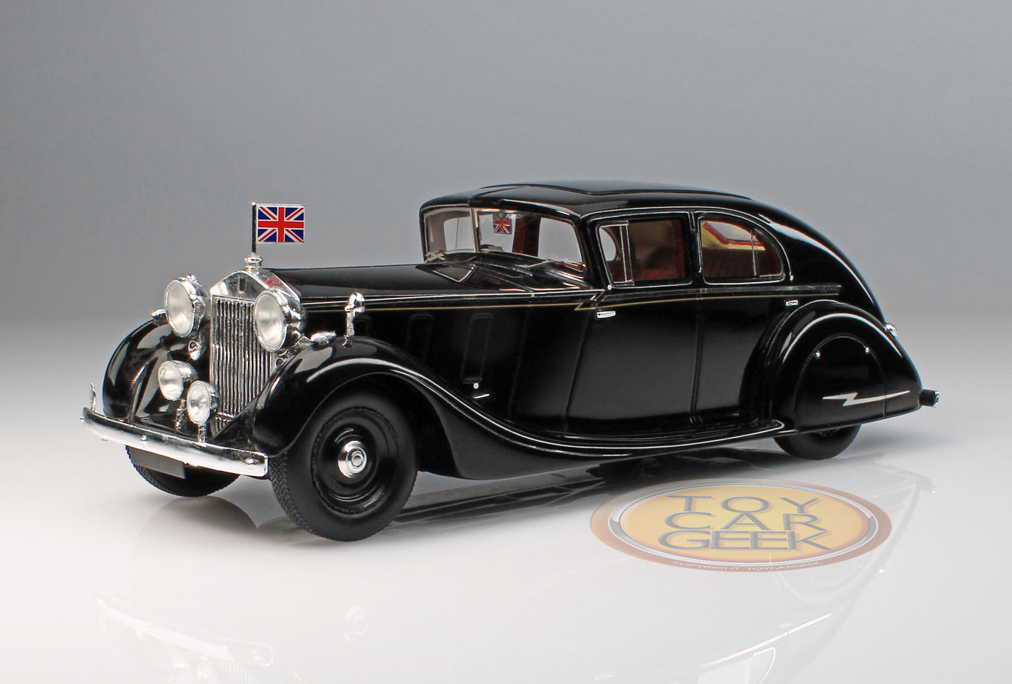 1936 Rolls-Royce Phantom III HJ Mulliner Monty's - Black (Pre-Owned)