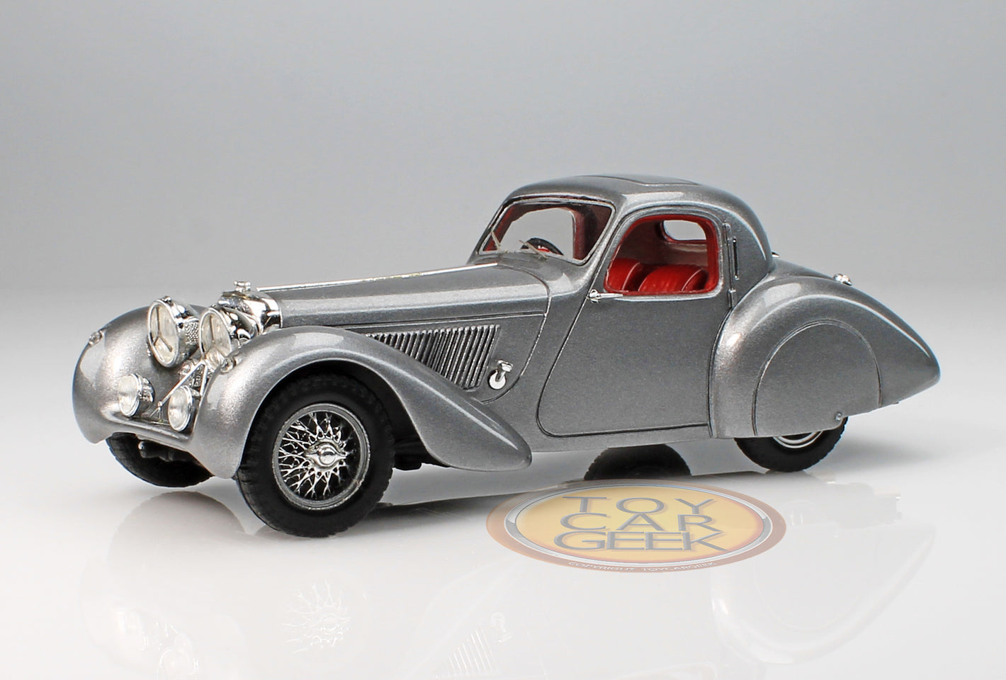 1938 Jaguar SS100 Coupe - Silver (Pre-Owned)