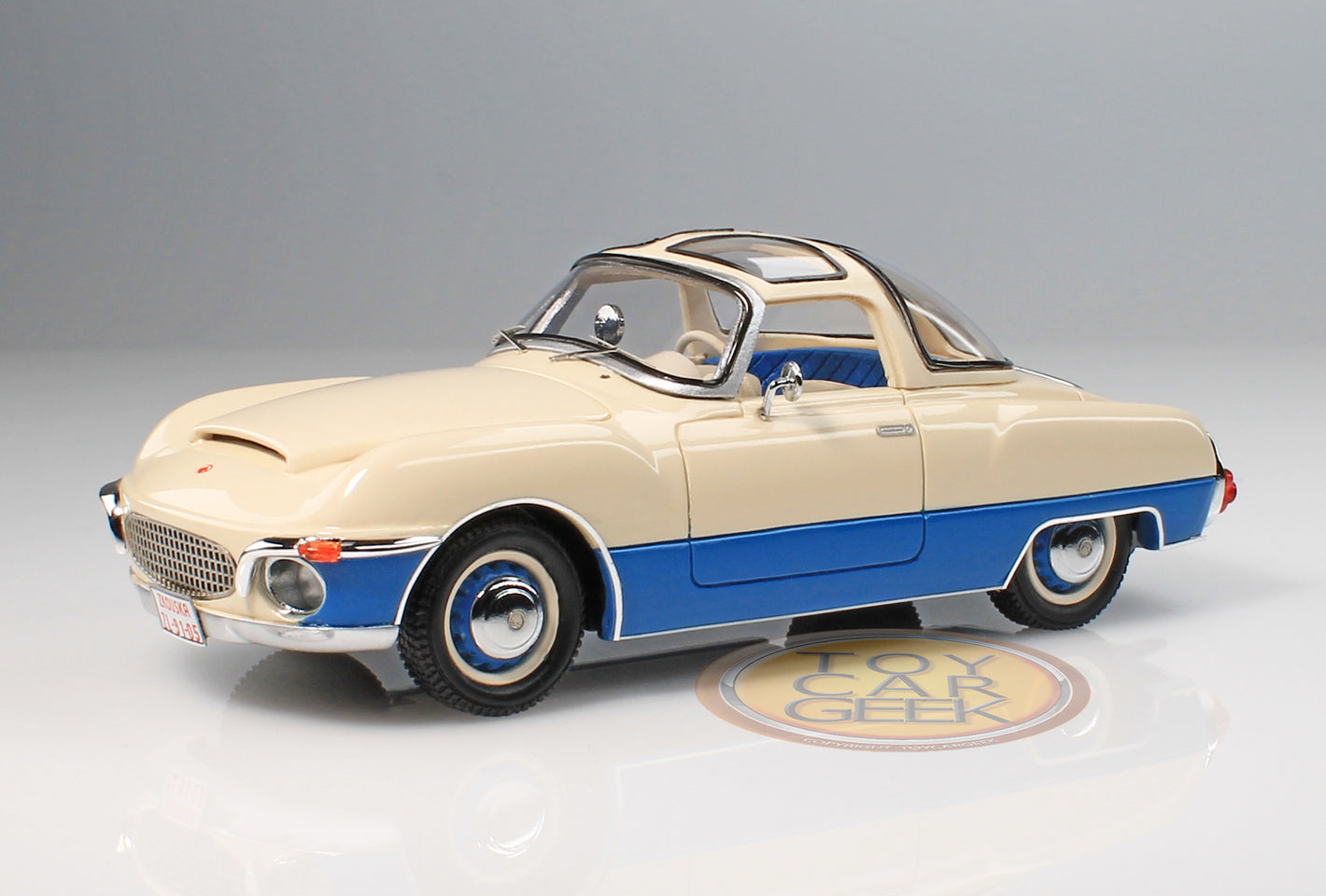 1956 Skoda 440 Spartak Polytex Roadster - Light Blue/White (Pre-Owned)
