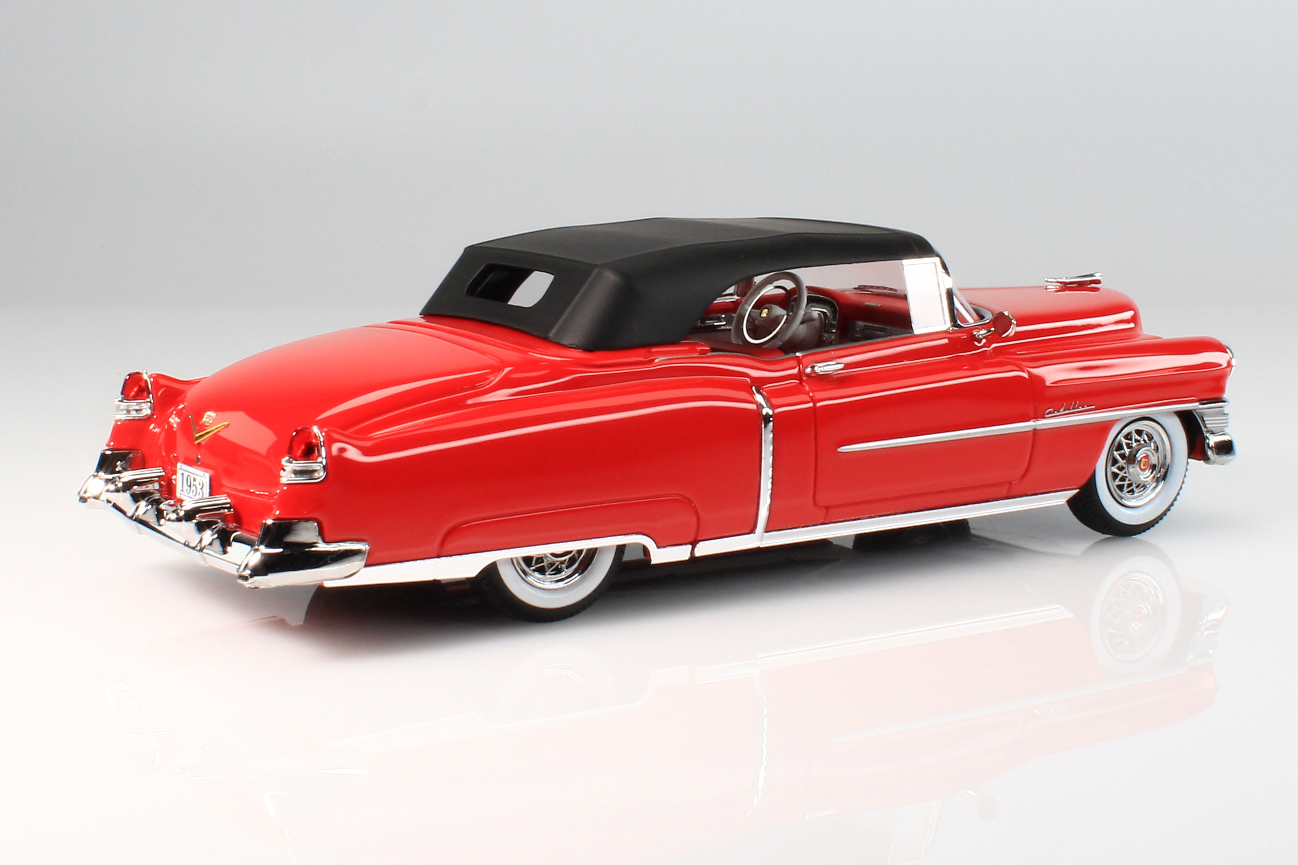 1953 Cadillac Eldorado Convertible, Closed - Red
