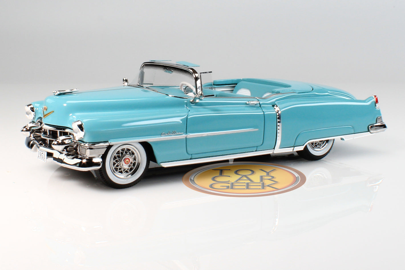 1953 Cadillac Eldorado Convertible, Open - Blue