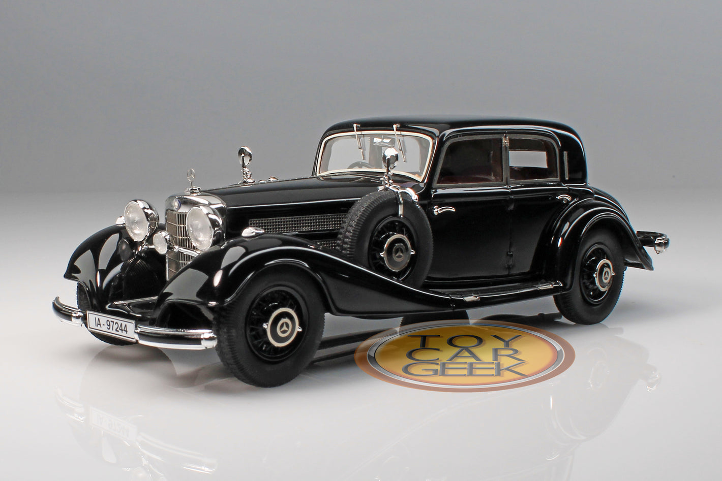 1936 Mercedes Benz 540K W29 4 Door Sedan - Black