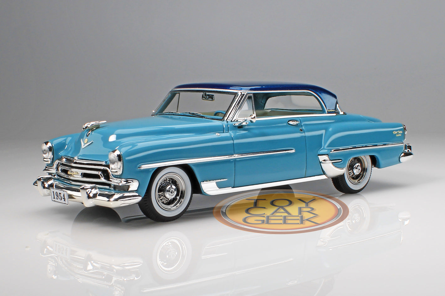 1954 Chrysler New Yorker "Blue Bird"  - Two Tone Blue