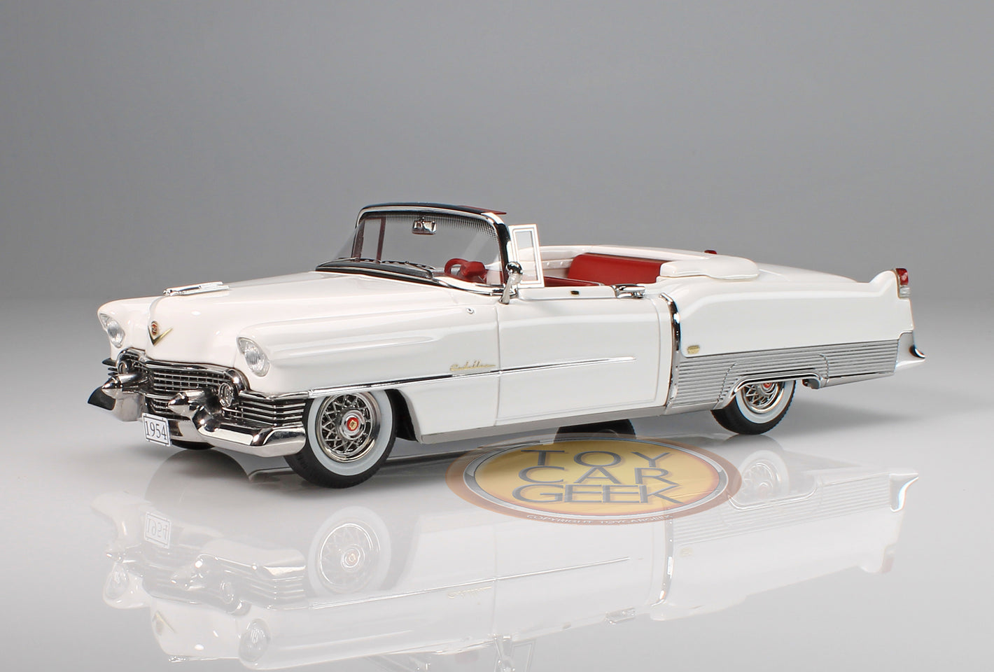 1954 Cadillac Eldorado Convertible, Open - White