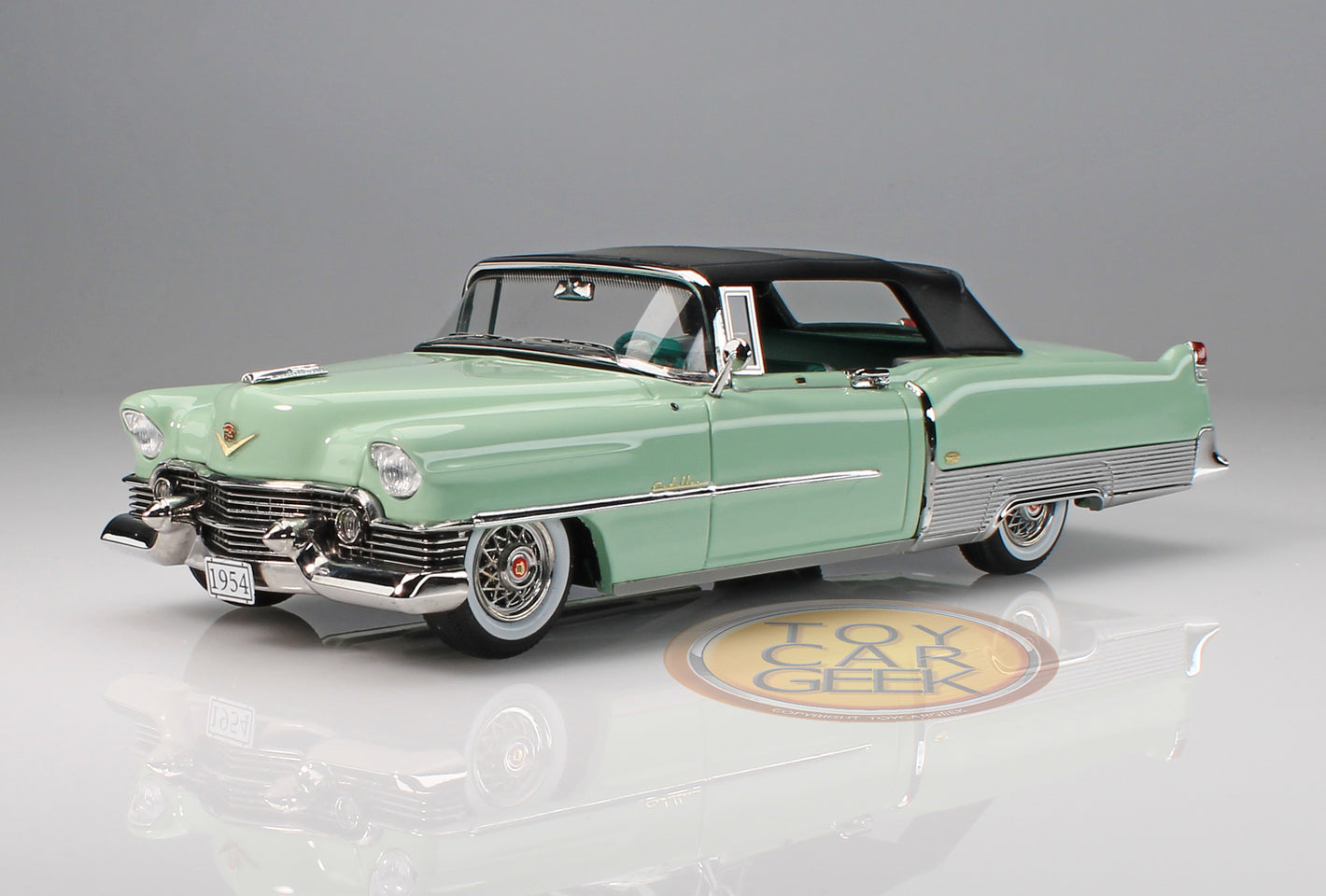 1954 Cadillac Eldorado Convertible, Closed - Green