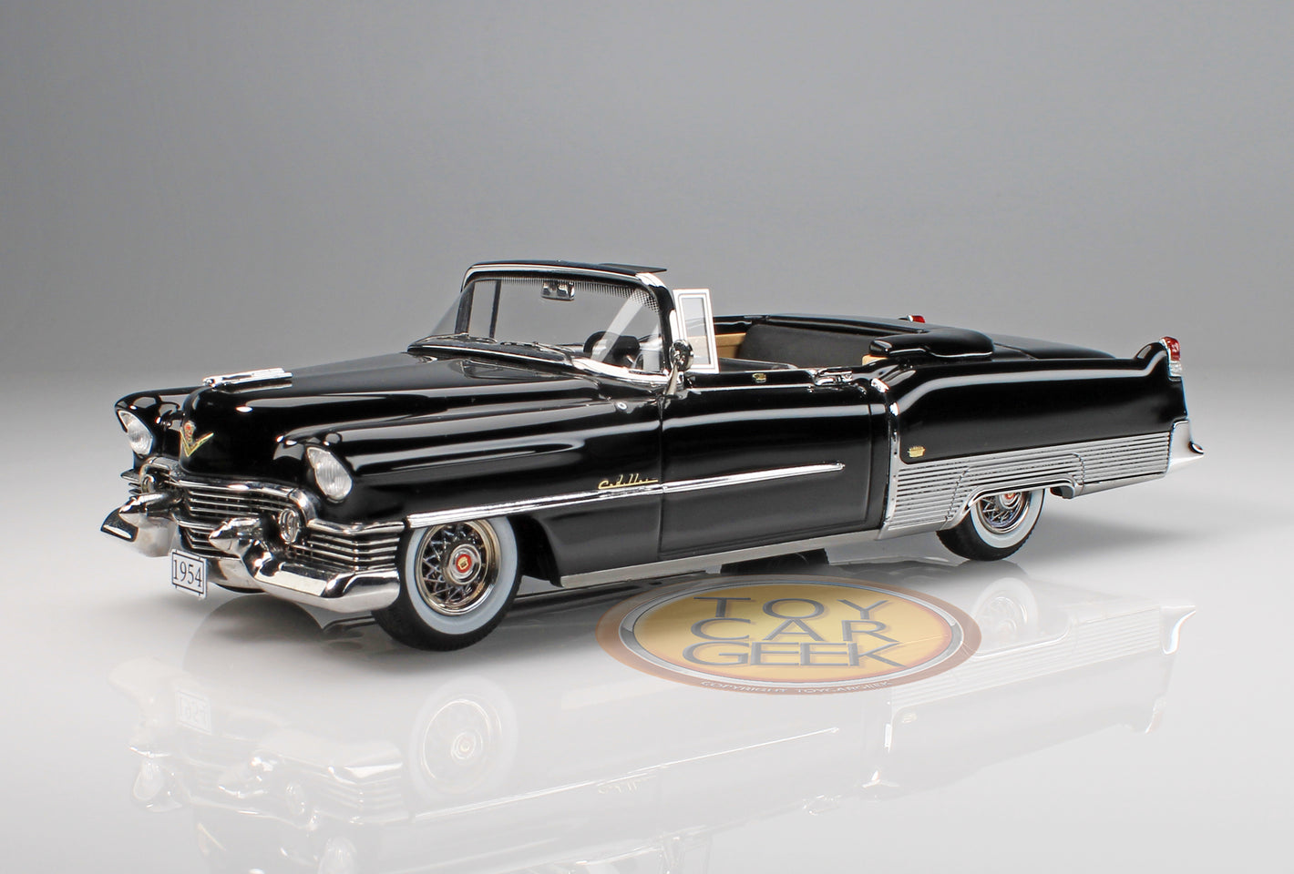 1954 Cadillac Eldorado Convertible, Open - Black