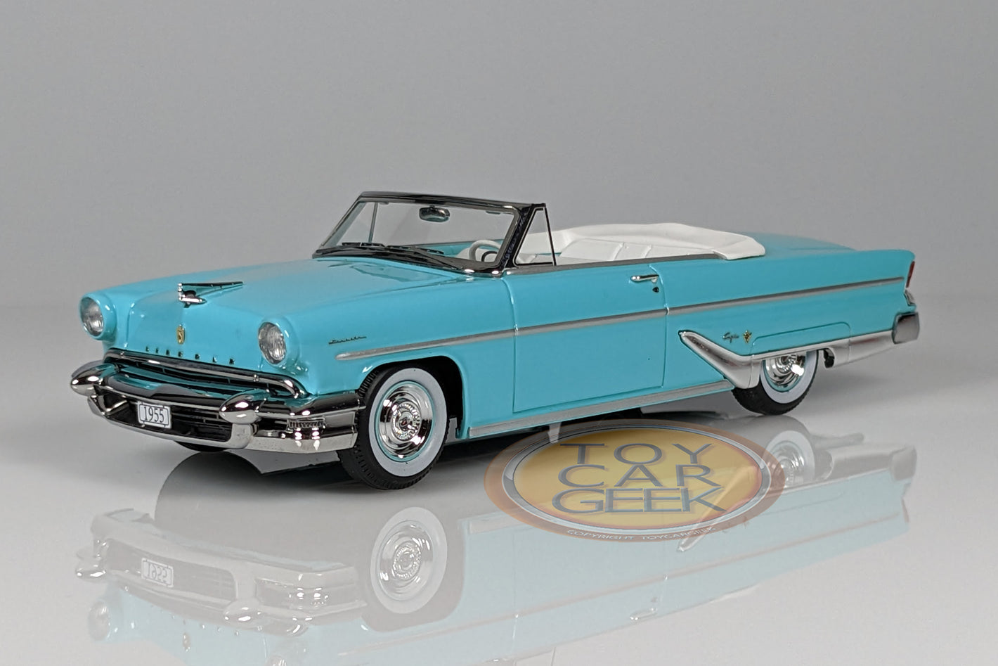 1955 Lincoln Capri Convertible, Open