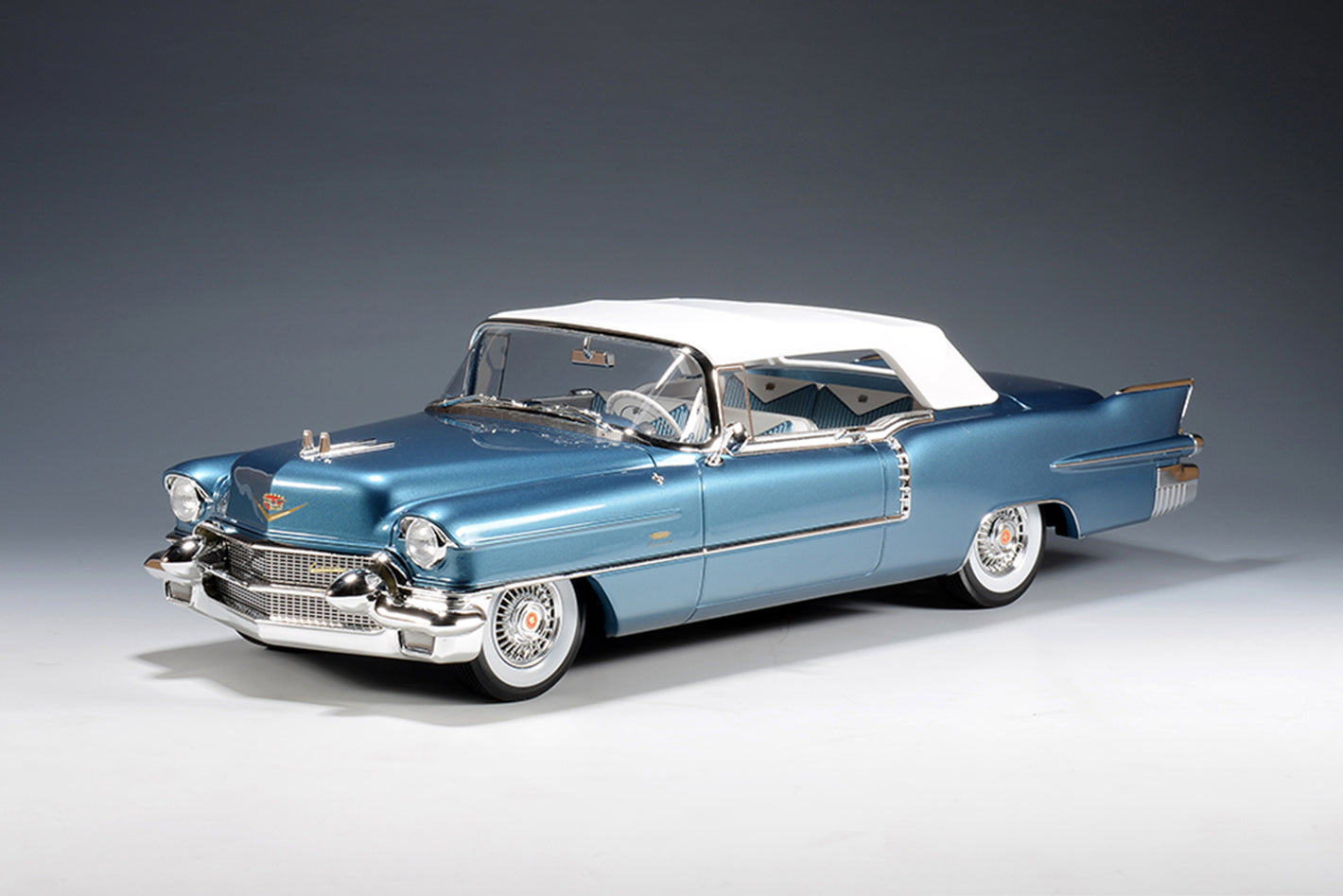 1956 Cadillac Eldorado Biarritz Convertible, Closed - Blue (Pre-Order)