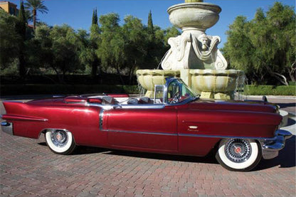 1956 Cadillac Eldorado Biarritz Convertible, Open - Maroon (Pre-Order)