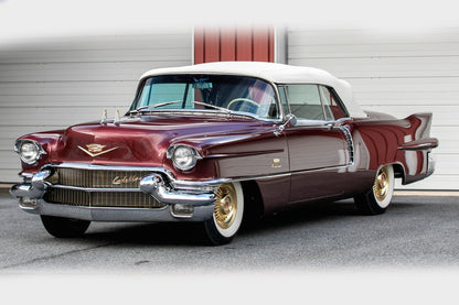 1956 Cadillac Eldorado Biarritz Convertible, Closed - Maroon (Pre-Order)