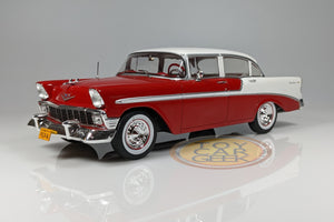 1956 Chevrolet Bel Air, Red/White