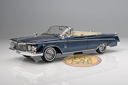 1962 Imperial Crown Convertible, Open - Blue