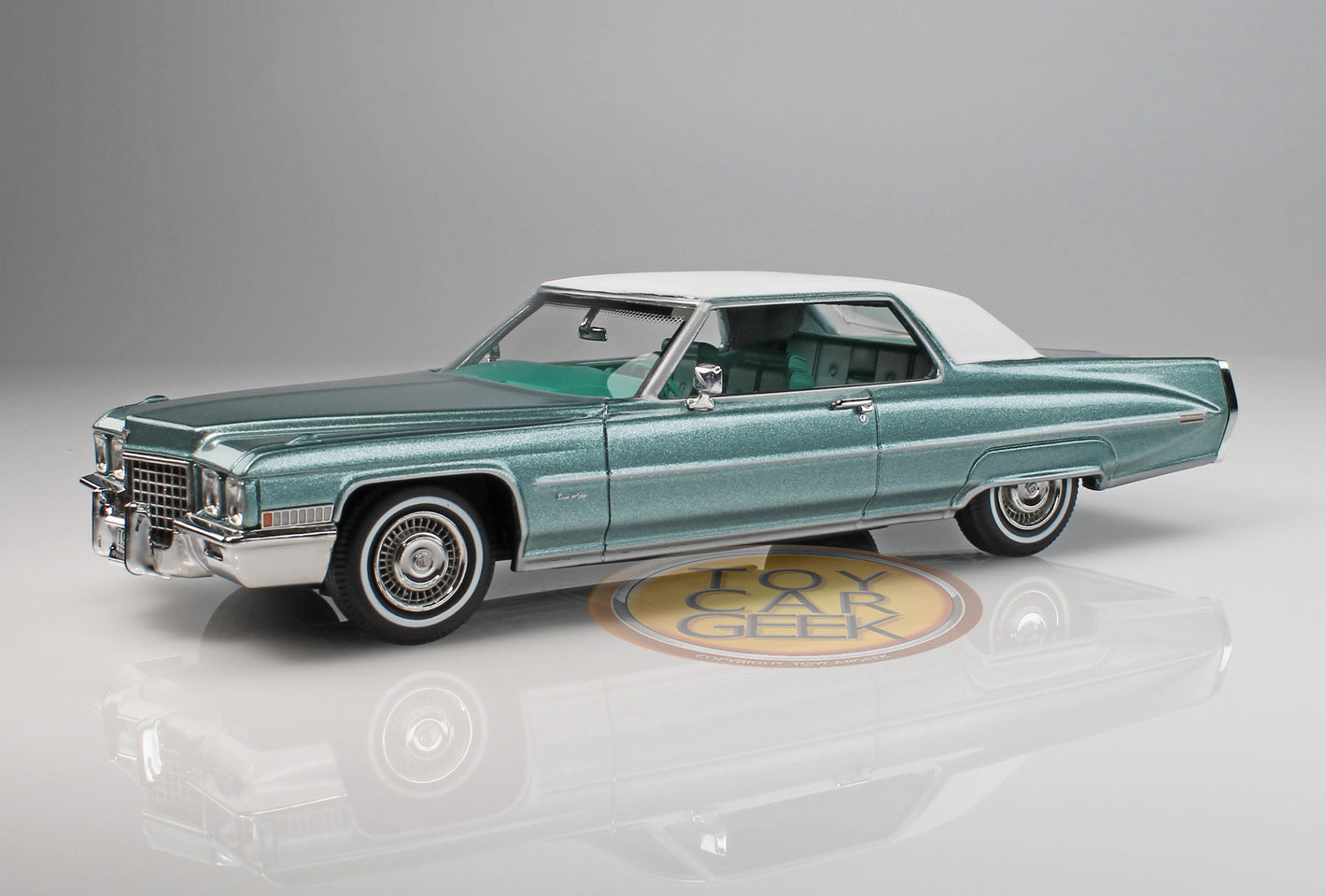 1971 Cadillac Coupe de Ville - Turquoise