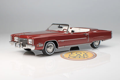 1972 Cadillac Eldorado Convertible, Open - Red