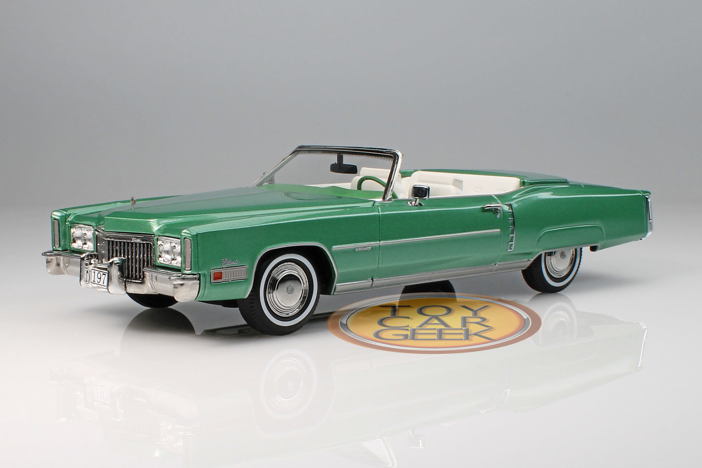 1972 Cadillac Eldorado Convertible, Open - Green