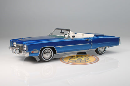 1972 Cadillac Eldorado Convertible, Open - Blue