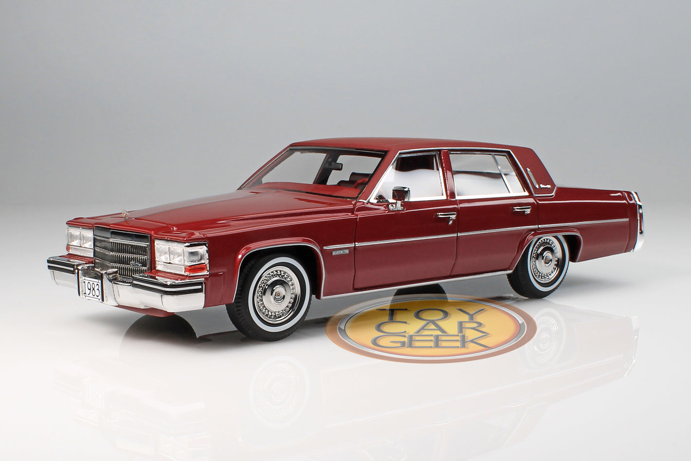 1983 Cadillac Sedan De Ville - Carmine Metallic