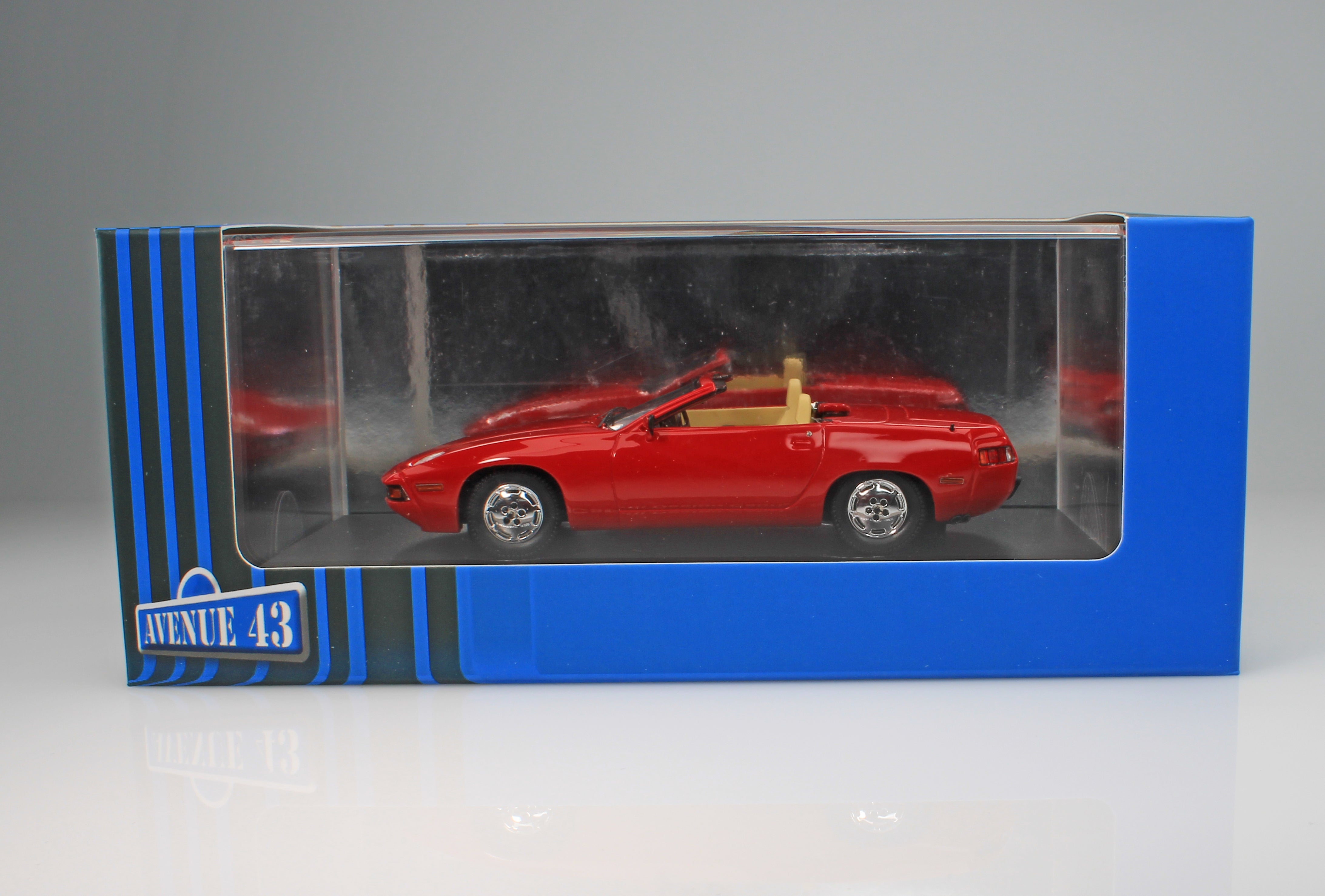 AutoCult 1:43 Porsche 928 Carelli Design Cabrio Année De Construction 1981 Rouge 60107 AutoCult 1:43 Porsche 928 Carelli Design Cabrio Année De Construction 1981 Rouge 60107