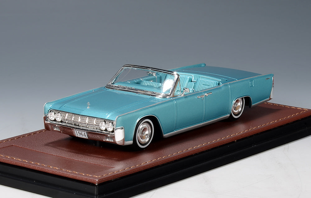 1964 Lincoln Continental Convt., Open - Turquoise