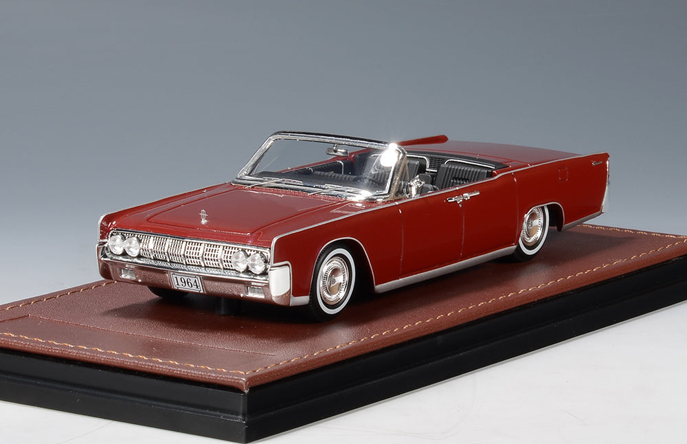 1964 Lincoln Continental Convt., Open - Fiesta Red