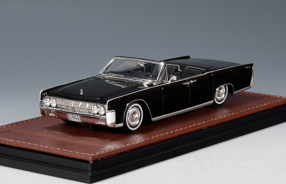 1964 Lincoln Continental Convt., Open - Black