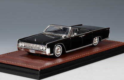 1964 Lincoln Continental Convt., Open - Black