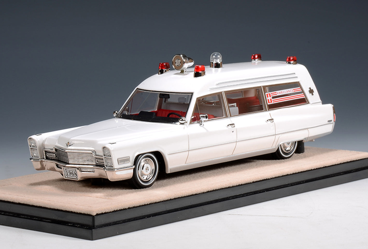 1968 Cadillac Miller-Meteor Ambulance - White