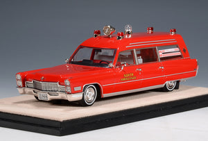 1968 Cadillac Miller-Meteor Ambulance - Red