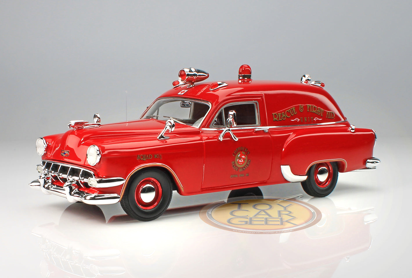 1954 Chevrolet National Ambulance - Red