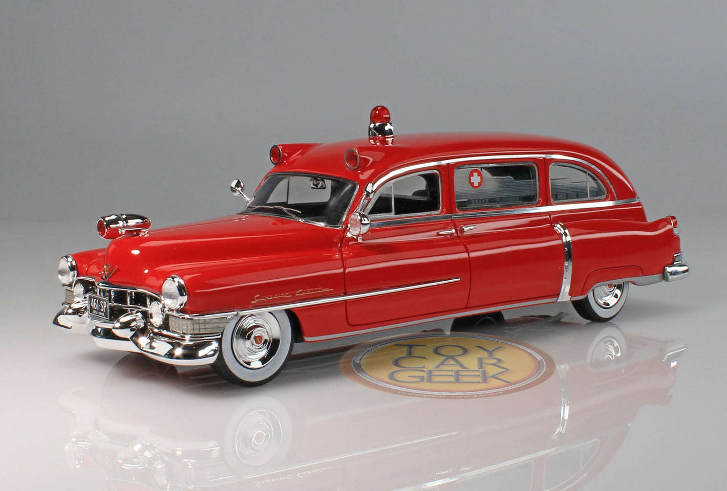 1951 Cadillac Superior Ambulance - Red