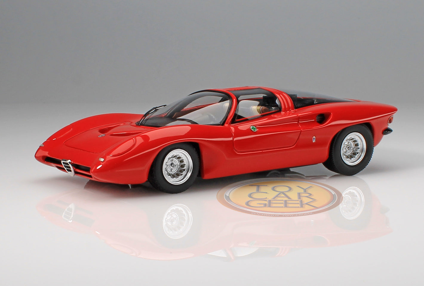 1969 Alfa Romeo 33/2 Coupe Speciale Pininfarina - Red