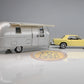 1968 Ford Mustang with Airstream Trailer - Yellow