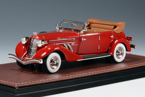 1935 Auburn 851 Supercharged Phaeton, Open - Red