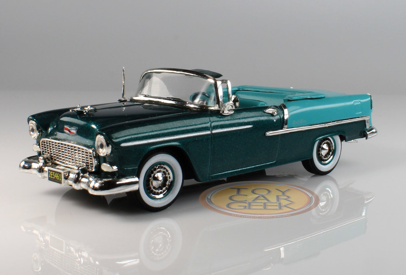 1955 Chevrolet Bel Air Convertible, Open - Turquoise/Blue (Pre-Owned)