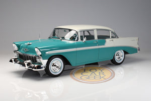 1956 Chevrolet Bel Air - Turquoise/White