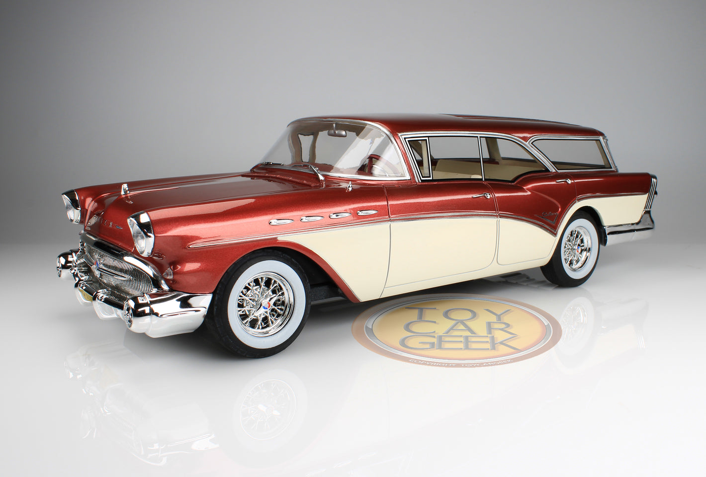 1957 Buick Century Caballero Estate - Red/White (Pre-Owned)