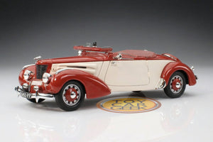 1938 Citroen 11BL Tonneline, Open - Maroon/White