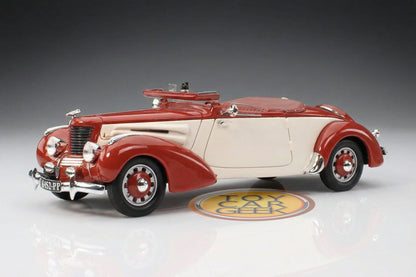 1938 Citroen 11BL Tonneline, Open - Maroon/White
