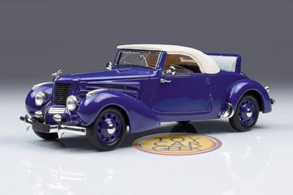 1938 Citroen 11BL Tonneline, Closed - Blue