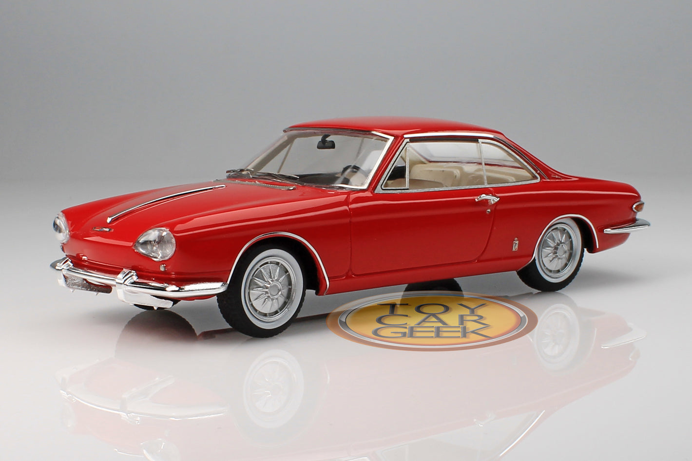 1962 Chevrolet Corvair Coupe Pininfarina - Red
