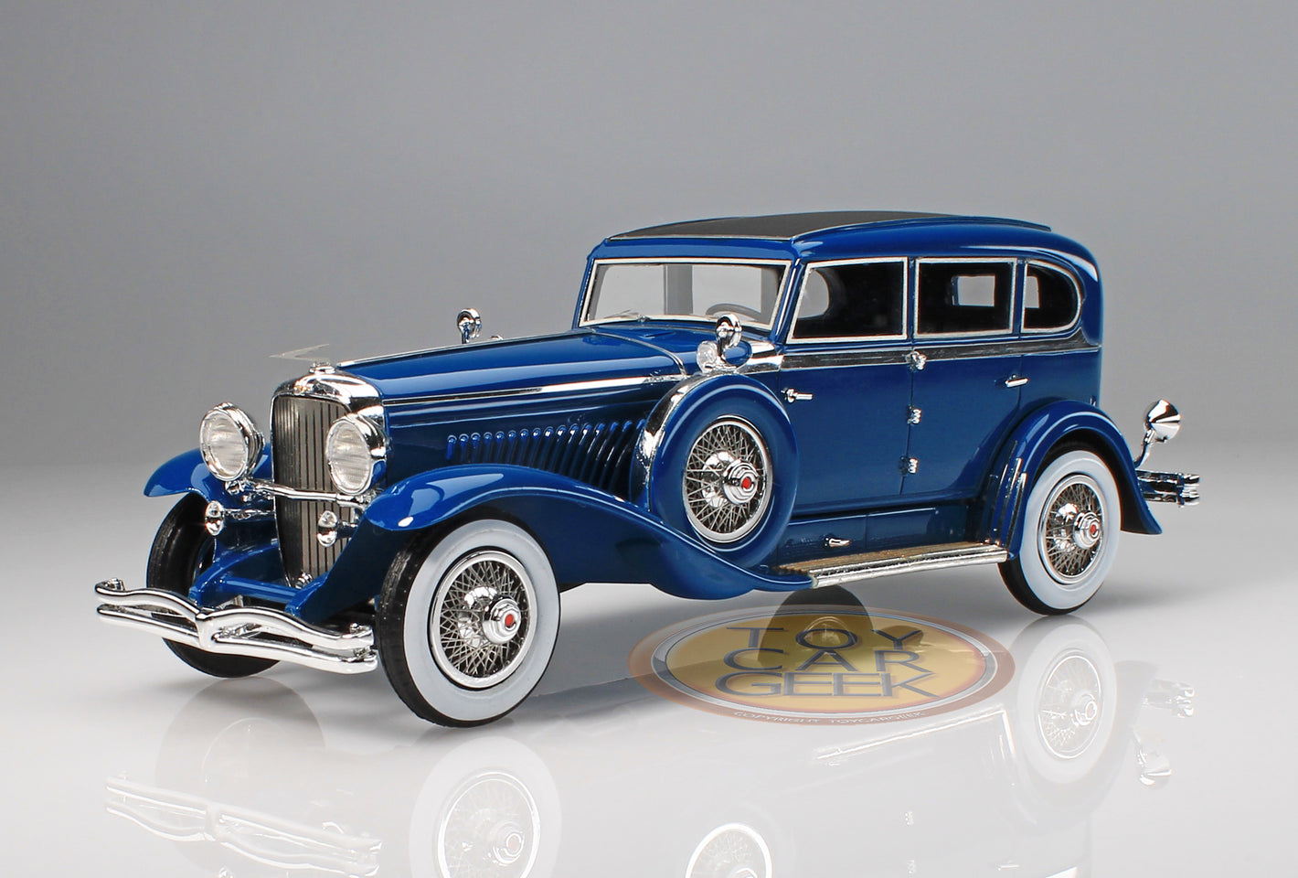 1929 Duesenberg Model J Berline Clear Vision Sedan by Murphy - Blue