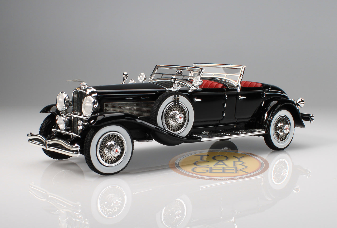 1930 Duesenberg SJ Torpedo Phaeton by Walker La Grande, Open - Black