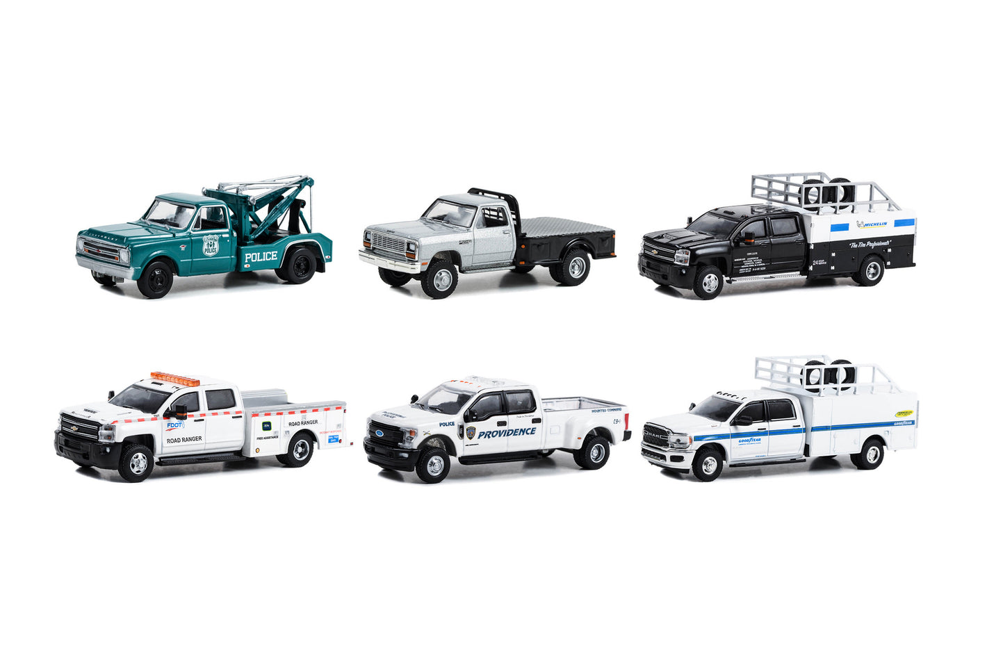 Set of 6 SEALED BOX - DUALLY DRIVERS Series 12
