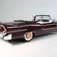 1956 Cadillac Eldorado Biarritz Convertible, Open - Maroon