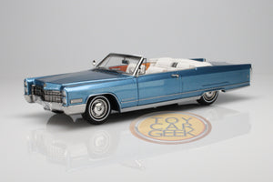 1966 Cadillac Eldorado Convertible, Open - Blue