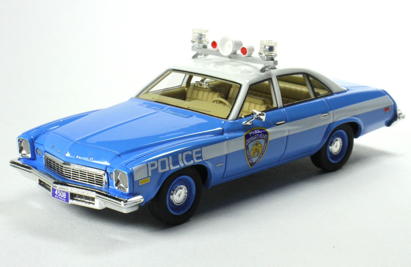 1974 Buick Century NYPD - Blue/White