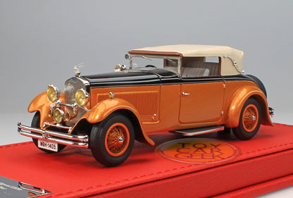 1930 Delage D8S Cabriolet Figoni Maharaja of Holkar - Orange